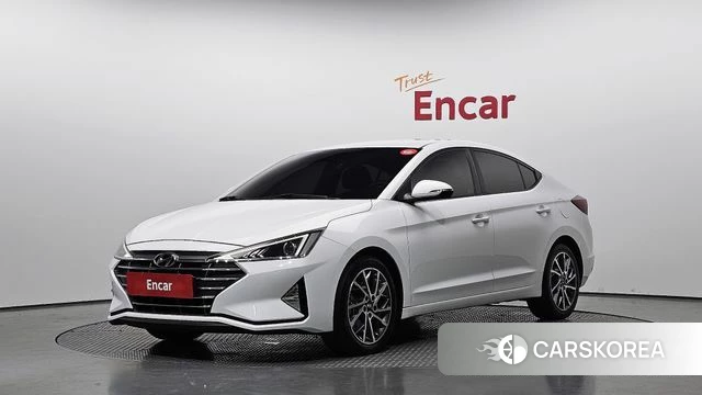Hyundai The New Avante AD 2020 Белый из Кореи