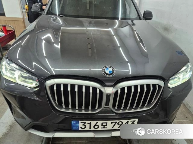 BMW X3 (G01) 2022 Серый из Кореи