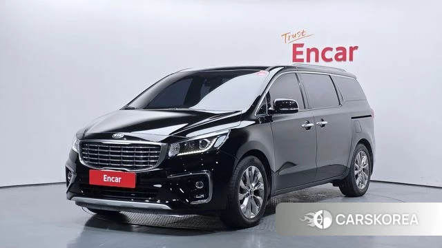 Kia The New Carnival 2019 Черный из Кореи