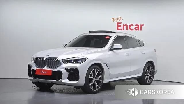 BMW X6 (G06) 2022 Белый из Кореи