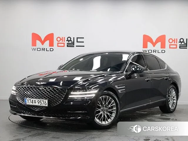Genesis G80 (RG3) 2021 Черный из Кореи
