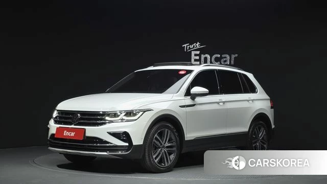 Volkswagen Tiguan second Generation 2024 Белый из Кореи