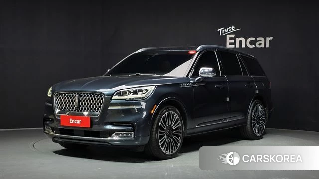 Lincoln Aviator 2nd generation 2020 Синий из Кореи