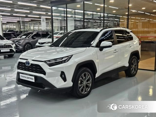 Toyota RAV4 5th Generation 2024 Белый из Кореи