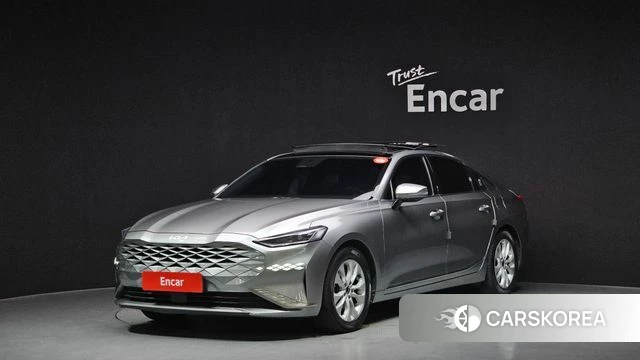 Kia K8 2021 Серебристо-серый из Кореи