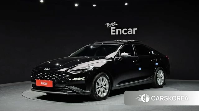 Kia K8 2021 Черный из Кореи