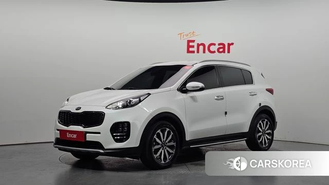 Kia Sportage 4th Generation 2018 Белый из Кореи