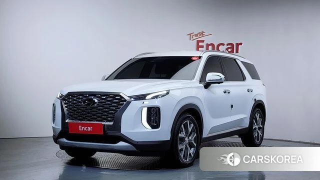 Hyundai Palisade 2022 Белый из Кореи