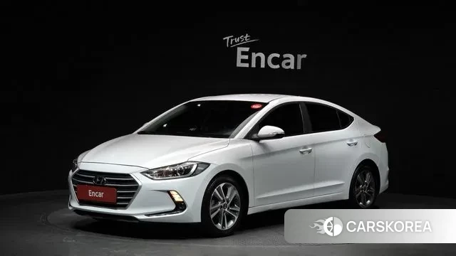 Hyundai Avante AD 2018 Белый из Кореи