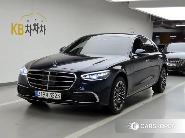 Mercedes-Benz S-Class W223 2022 Синий из Кореи