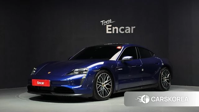 Porsche Taycan 2022 Синий из Кореи