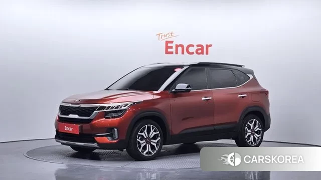 Kia Seltos 2019 Оранжевый из Кореи