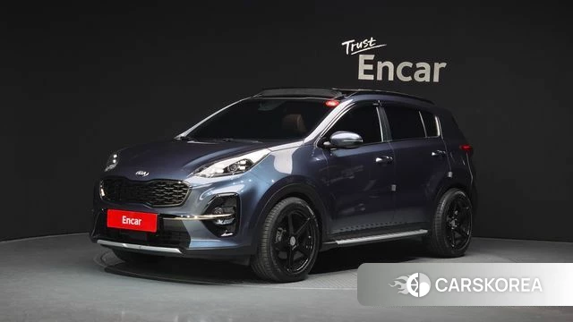 Kia Sportage The Bold 2018 Синий из Кореи