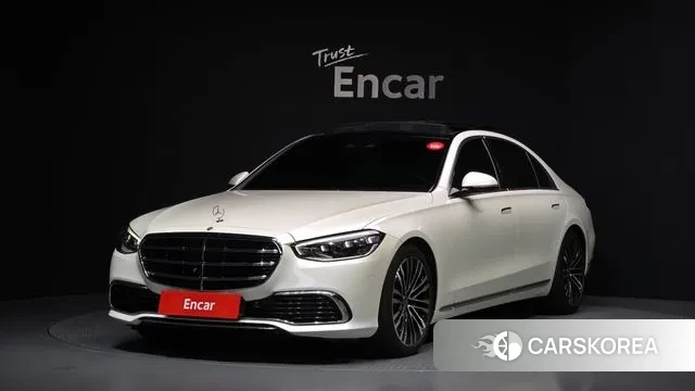 Mercedes-Benz S-Class W223 2022 Белый из Кореи