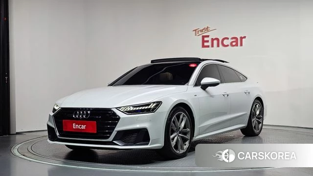 Audi A7 (4K) 2020 Белый из Кореи