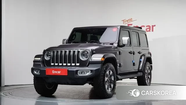 Jeep Wrangler (JL) 2021 Серый из Кореи