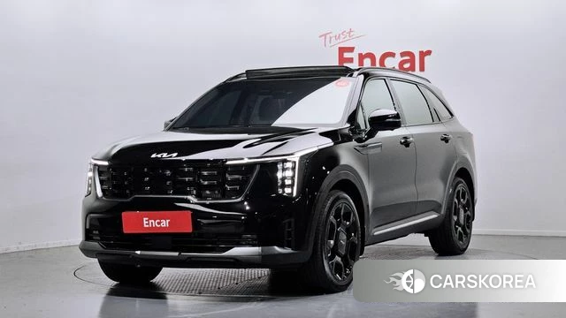 Kia The New Sorento 4th Generation 2024 Черный из Кореи