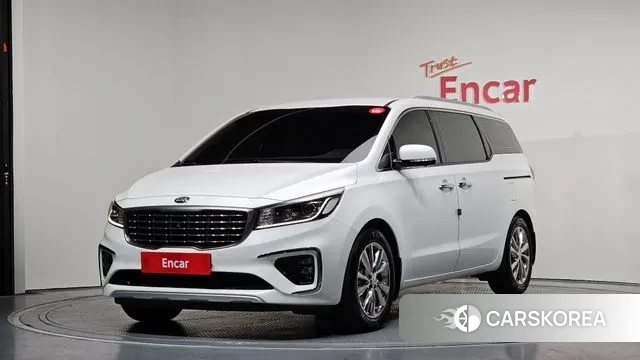 Kia The New Carnival 2019 Белый из Кореи