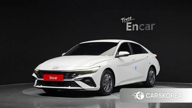 Hyundai The New Avante (CN7) 2023 Белый из Кореи