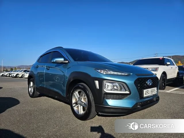 Hyundai Kona 2019 Небесно-голубой из Кореи