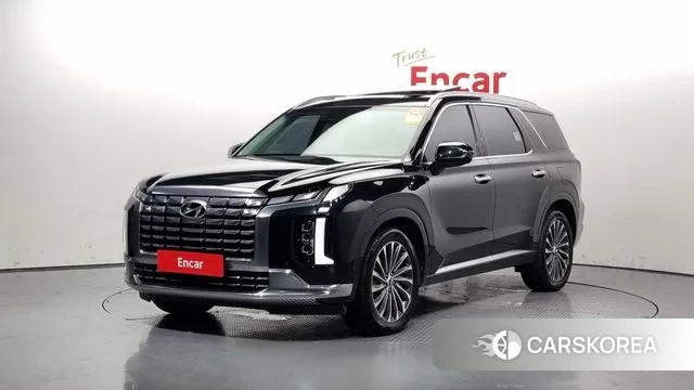 Hyundai The New Palisade 2023 Темно-зеленый из Кореи