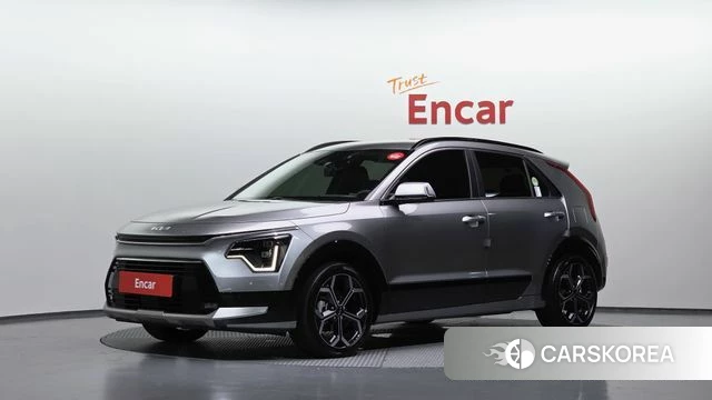 Kia Di Ol Nu Niro 2023 Серый из Кореи