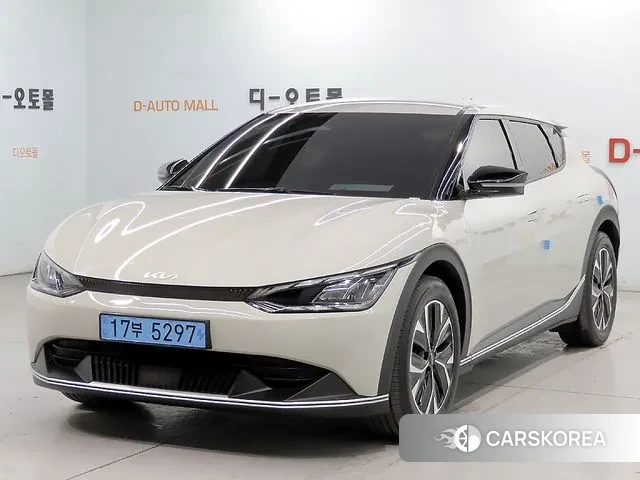 Kia EV6 2021 Жемчужный цвет из Кореи