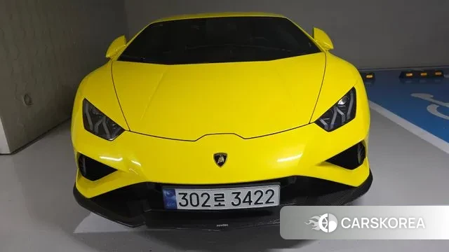 Lamborghini Huracan 2022 Желтый из Кореи