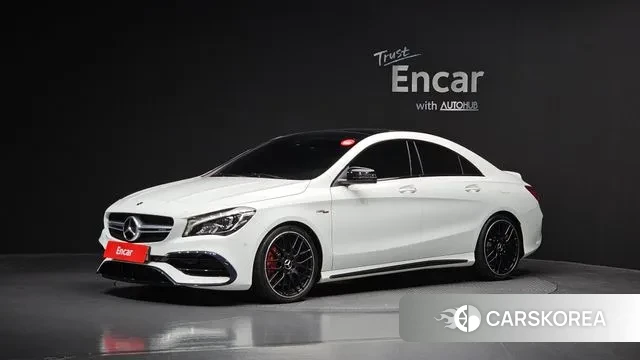 Mercedes-Benz CLA-Class C117 2018 Белый из Кореи