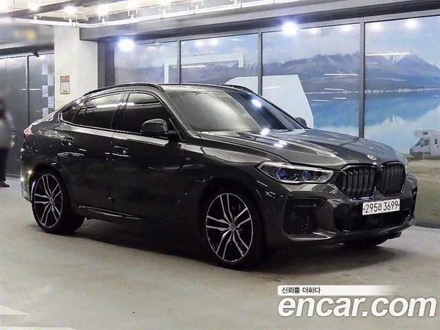 BMW X6 (G06) 2023 Серый из Кореи