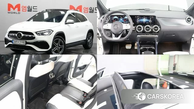 Mercedes-Benz GLA - Class H247 2023 Белый из Кореи