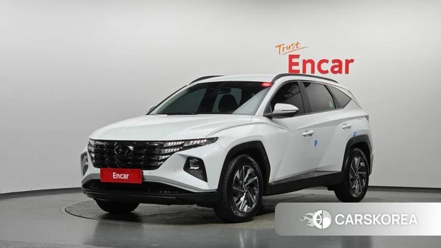 Hyundai Tucson (NX4) 2021 Белый из Кореи