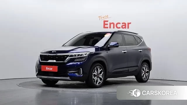 Kia Seltos 2020 Синий из Кореи
