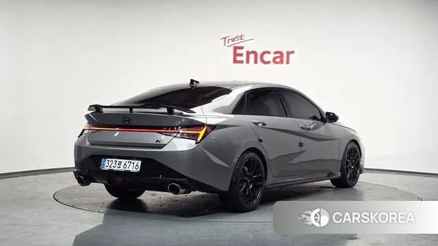 Hyundai Avante (CN7) 2022 Серый из Кореи