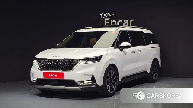 Kia Carnival 4th generation 2021 Белый из Кореи