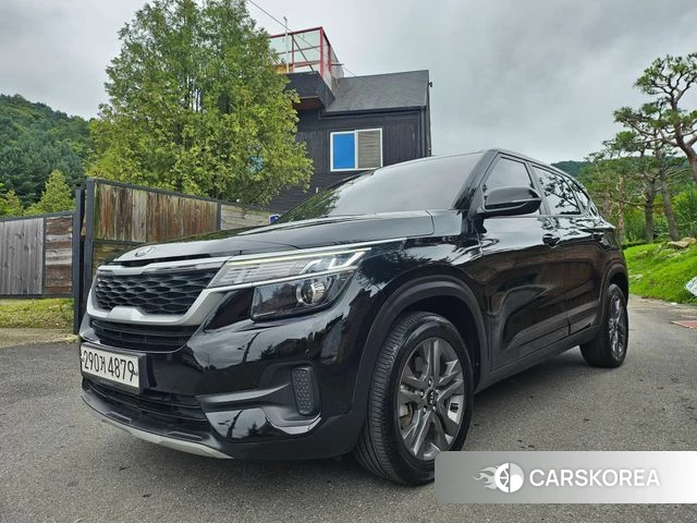 Kia Seltos 2019 Черный из Кореи