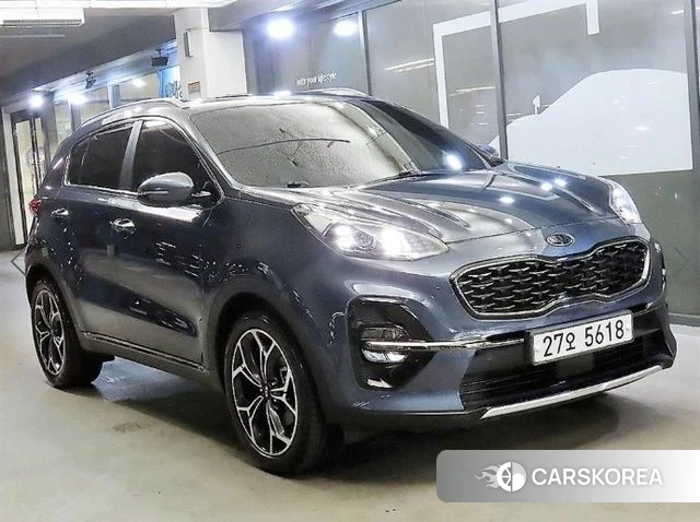 Kia Sportage The Bold 2018 Синий из Кореи