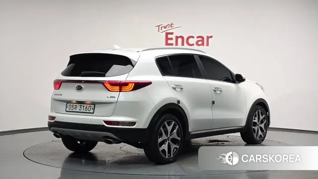 Kia Sportage 4th Generation 2018 Белый из Кореи