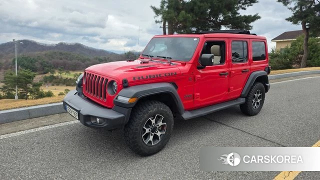 Jeep Wrangler (JL) 2021 Красный из Кореи