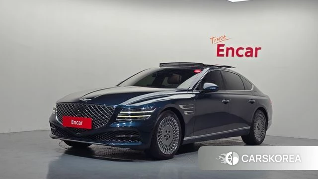 Genesis G80 (RG3) 2021 Синий из Кореи