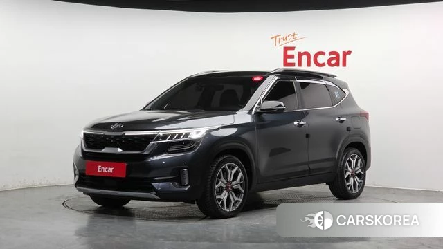 Kia Seltos 2020 Серый из Кореи