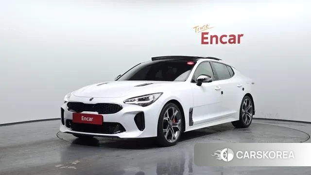 Kia Stinger 2019 Белый из Кореи