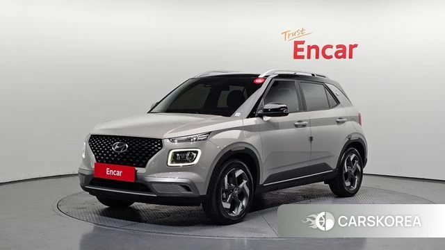 Hyundai Venue 2020 Серебристо-серый из Кореи