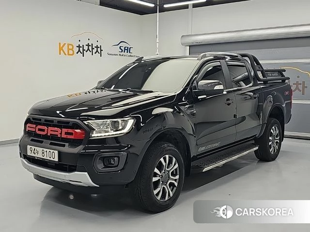 Ford Ranger 3rd Generation 2021 Черный из Кореи