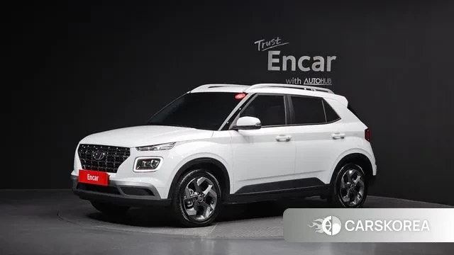 Hyundai Venue 2024 Белый из Кореи