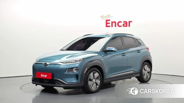 Hyundai Kona Electric 2018 Синий из Кореи