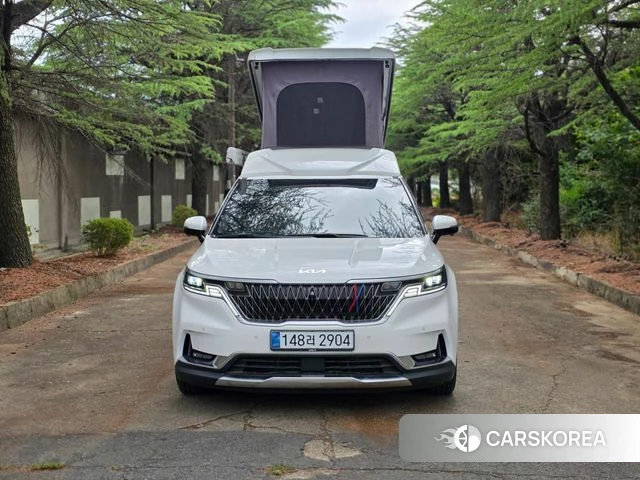 Kia Carnival 4th generation 2021 Белый из Кореи