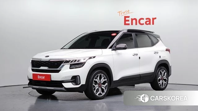 Kia Seltos 2021 Белый из Кореи