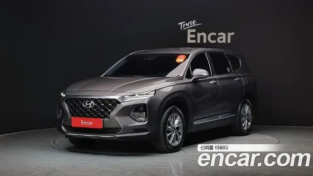 Hyundai Santa Fe TM 2020 Серый из Кореи
