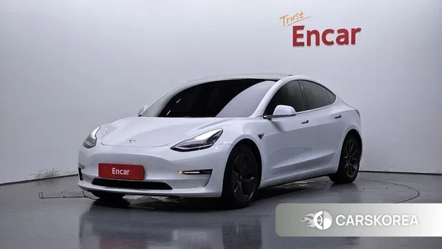 Tesla Model 3 2020 Белый из Кореи